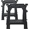 Channellock 27'' L x 32'' H Plastic Folding Sawhorse Set 1000 Lb. Capacity, 2PK CL352754 - alternate 3