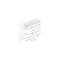 Gb Cable Tie, Double-Lock Locking, 6/6 Nylon, Natural, 100PK 46-308 - alternate 1