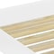 Homeroots White Solid Wood Full Bed Frame 546960 - alternate 2