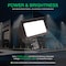 Beyond Led Technology UNION, LED Flood Light, Adj Wt 200W-300W, 45000LM, CCT 5K, Slip Fitter/Yoke Mount Included, Bronze 156598 - alternate 2
