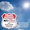 Signmission Private Driveway Shield Sign Under 24 Ho, 12 inch X 12 inch, Plastic Sign, 2PK SHI-P-2PACK-12-437 - alternate 3