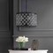 Jonathan Y Gabrielle 16" Crystal/Metal LED Pendant, Oil-Rubbed Bronze JYL9026A - alternate 5
