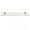 Fab Glass And Mirror Rectangle Glass Shelf, 10in X 36in, Clear, Tempered, Wall Mirror, Safety Backing, Clear Finish S-10x36RECCHBR - alternate 1