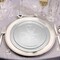 Smarty Had A Party 9 Clear Floral Round Disposable Plastic Buffet Plates 240 Plates, 240PK 729-CASE - alternate 2