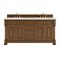 James Martin Vanities Brookfield 72 in. Double Vanity, Honey Oak w/ 3 CM Lime Delight Silestone Top 547-V72-HNO-3LDL - alternate 1
