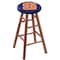 Holland Bar Stool Co Oak Counter Stool, Medium Finish, Syracuse Seat RC24OSMed - alternate 1