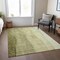 Homeroots 5' X 8' Olive Green And Artichoke Green Ombre Washable Indoor Outdoor Area Rug 581811 - alternate 4