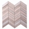 Apollo Tile Wooden Gray 13x14 Marble Polished, Etched Floor and Wall Mosaic Tile 6.09 sqft/case, 5PK APLBL8807WGA - alternate 1