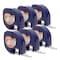 Dymo LetraTag Paper Label Tape Cassettes, 0.5in x 13 ft, White, 6PK 2050826 - alternate 1