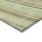 Homeroots 9' X 12' Sage Brown And Sky Blue Striped Washable Indoor Outdoor Area Rug 614951 - alternate 3