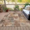 Homeroots 3' X 5' Brown Beige And Charcoal Abstract Washable Indoor Outdoor Area Rug 630759 - alternate 2