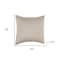 Homeroots 26" X 26" Decorative Sham Pillow 523049 - alternate 2