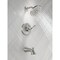 Delta Kayra Monitor 14 Series Tub & Shower Trim T14433-SS - alternate 2