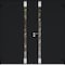 Vdomdoors Aluminum Double Doors Cynex 6777 Black Mirrored Clear Glass Modern Painted (W72xH80) Left hand Outs CYNEX6777DEXD-BLK-W72xH80-LH-O - alternate 3