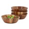 Megachef Acacia Wood 7 Inch Bowl Set in Brown 750122129M - alternate 1