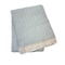 Homeroots 55" X 70" Sky Blue Cotton Blend Woven Plush Throw Blanket with Fringe 632925 - alternate 4