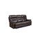 Homeroots 89" Gray Faux Leather USB Sofa With Black Legs 366311 - alternate 3