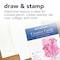 Strathmore Creative Cards & Envelopes, Palm Beach with Plain Edge, Anniversary Size, 3.5x4.875 inch, 18PK P205-4 - alternate 3