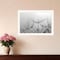 Homeroots Love is a Delicate Flower White Framed Print Wall Art 530161 - alternate 2