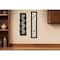 Homeroots Set Of Two Come On In with Seven Peg Mug Rack 1 Black Framed Print Kitchen Wall Art, 2PK 405951 - alternate 2