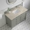 James Martin Vanities Brittany 48" Single Vanity, Urban Gray, w/ 3 CM Tajnar Eclos Top 650-V48-UGR-3TJR - alternate 2