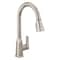 Peerless 10.75 in. Ezra Single-Handle Pull-down Kitchen Faucet Stainless Steel P7971LF-SS - alternate 4