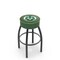 Holland Bar Stool Co 30" 4" Colorado State Cushion Seat, Blk Wrinkle Base Swivel Bar Stool L8B130ColoSt - alternate 1