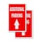 Signmission Additional Parking With Up Arrow, Vinyl Decals Only 24 Inch x 36 Inch, Vinyl Decal, 2PK DSB-2436-2PACK-AdditionalParkingWithUpAr - alternate 1