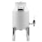 Service Ideas Thermo-Urn Dairy Dispenser 1.5-Gallon Vacuum Insulated Dispenser with Round Leg in White DD15WHRN - alternate 2