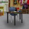 Regency Learning School Desk, 36 in W X Wood, Metal, Neo Walnut / Black TSD36231918NWBPBK - alternate 2