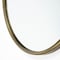 Homeroots Gold Oval Accent Metal Mirror 376434 - alternate 4