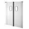 Koolmore Commercial Double Aluminum Swinging Traffic Door - 72 In. x  84 In. Door Opening KM-SWD36X2 - alternate 3
