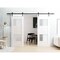 Vdomdoors Double Barn Interior Door, 56" x 80", White SETE6222DB-WS-56 - alternate 2