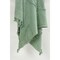 Homeroots Green Woven 100% Woven Textured Cotton Throw Blanket 518840 - alternate 1