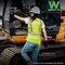 Ergodyne Hi-Vis Vest, L, 28 3/10 " L, Lime, Polyester 22444 - alternate 1