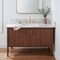 Ackland LustreLine Renelle 49 in. x 22 in. Engineered Stone Integrated Single Sink Vanity Top AKFVNQZRENE49X22P-SB - alternate 1