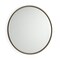 Homeroots 36" Gold Metal Round Accent Mirror 607284 - alternate 2