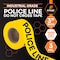 Xpose Safety Police Line Do Not Cross Tape Roll, 3 Mil, 3 Inch Wide x 1000 Feet, Yellow w/Black Letters, 2PK PPLT-3M-2-X-S - alternate 2