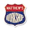 Signmission Matthew's Workshop, 18 Inch X 18 Inch, Plastic Sign SHI-P-18-489-MATTHEW - alternate 1