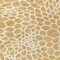 Homeroots 8' Gold And Ivory Round Geometric Washable Indoor Outdoor Area Rug 595069 - alternate 2