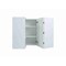 Cambridge Radiance 24in.Wx12in.Dx30in.H Ready to Assemble Slab Corner Diagonal Kitchen Cabinet in White Gloss SA-WC2430-WG-KIT - alternate 3