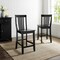 Crosley School House 2-Piece Counter Height Bar Stool Set CF500324-BK - alternate 2