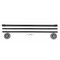 Mytee Products Dump Truck Tarp Kit 7ft 6inx22ft Vinyl Tarp & Manual Tarp Roller, Retention Bow Set DTR-Vinyl7622-RATB96-KIT - alternate 3
