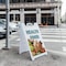 Signmission Health Food, A-Frame & 2 Decals Installed, Heavy-Duty Plastic Frame SBHD-D-2436-Health Food - alternate 4