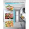 Black&Decker 20.1 cu. Ft. Top Mount Refrigerator / Freezer -Stainless Look BR2010JS - alternate 3