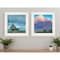 Homeroots Set Of Two Two Barnscapes 1 White Framed Print Wall Art, 2PK 406115 - alternate 2