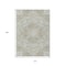 Homeroots 10' X 14' Taupe And Ivory Medallion Washable Indoor Outdoor Area Rug 617478 - alternate 3