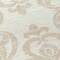Homeroots 8' Ivory And Beige Round Damask Washable Indoor Outdoor Area Rug 614439 - alternate 2