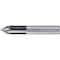 Pferd PFERD Deburring End Mill, 6 flutes, 60Deg 3/8'' Dia, 21/64'' APMX, 3-1/2'' OAL, cylindrical shank 23003018 - alternate 1