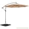 Villacera 10-Foot Offset Patio Umbrella, Beige 83-OUT5410 - alternate 6